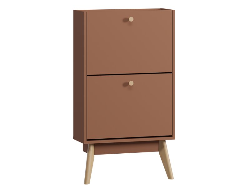 Обувница Торвалль 60x107 Терракотовый