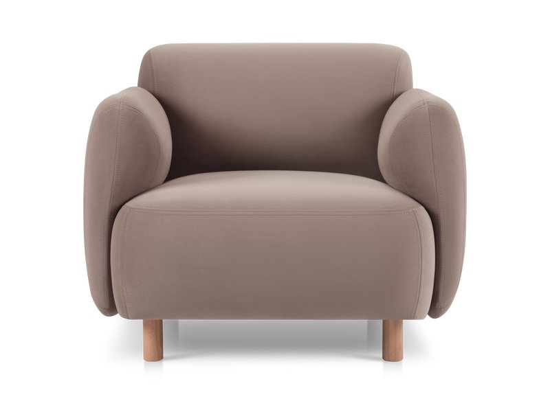 Кресло Пайпел-2 Велюр Кофейный