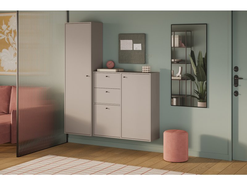 Модульная прихожая Сайрис 1 Латте