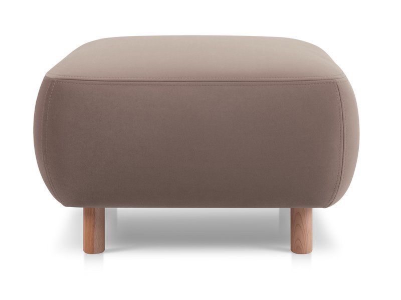 Пуф Пайпел Велюр Кофейный