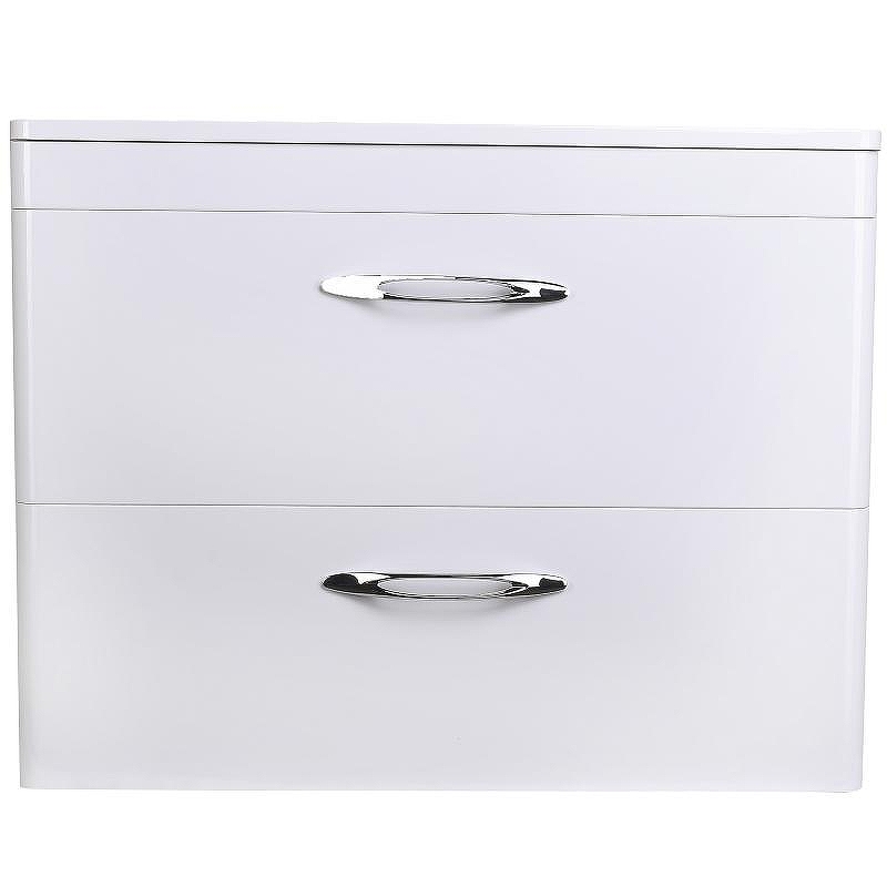 Тумба под раковину Style Line Каре 80 СС-00002270 Люкс Plus подвесная Белый