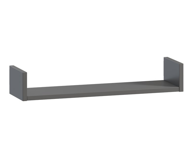 Полка Чейз 60x10 Графитовый