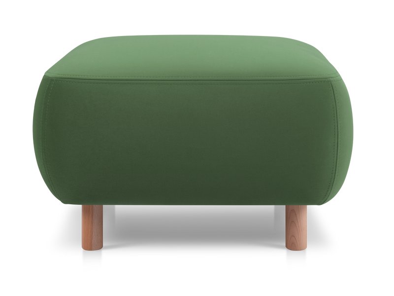 Пуф Пайпел Велюр Оливковый