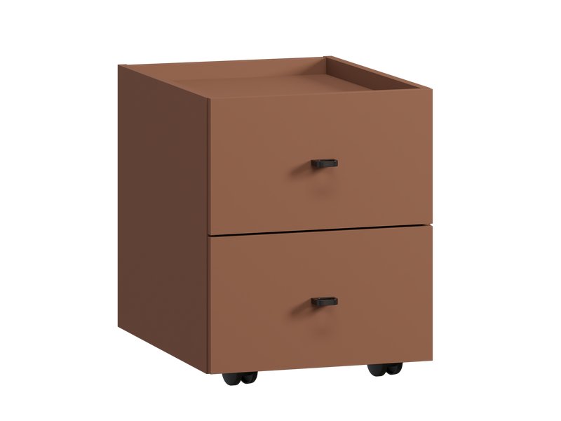 Офисная тумба Марлон Терракотовый