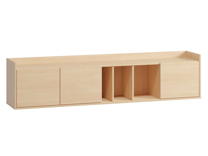 ТВ-тумба подвесная Воямполь 190x44 Береза