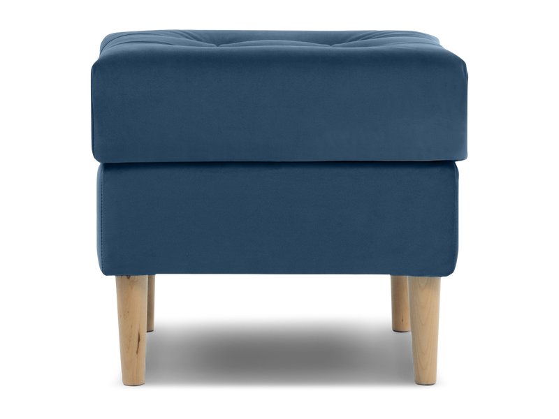 Пуф Ситено Велюр Синий