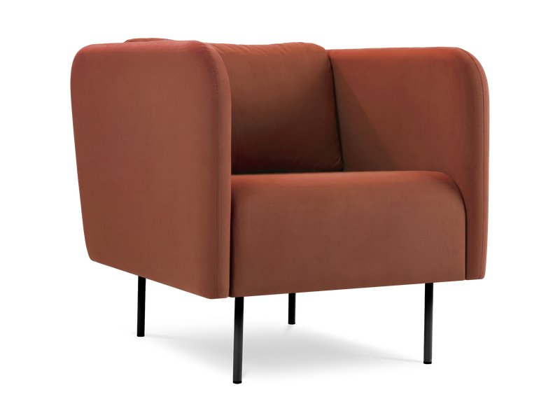 Кресло Орxет Велюр Терракотовый