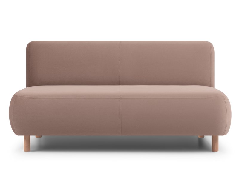 Кушетка Пайпел Велюр Кофейный