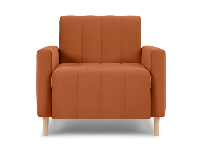 Кресло-кровать Маре Мини Велюр Терракотовый