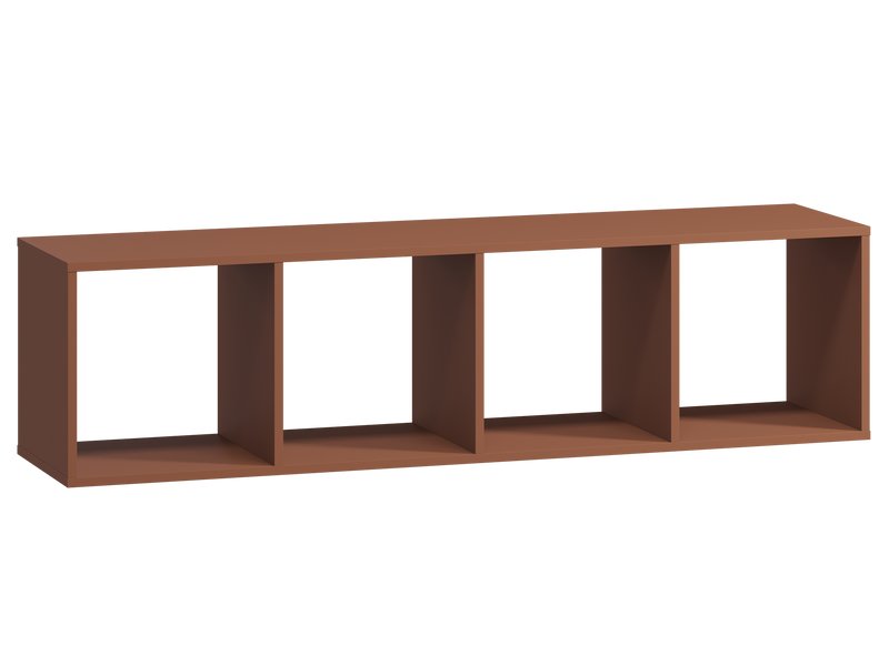 Стеллаж Кейн 38x149 Терракотовый