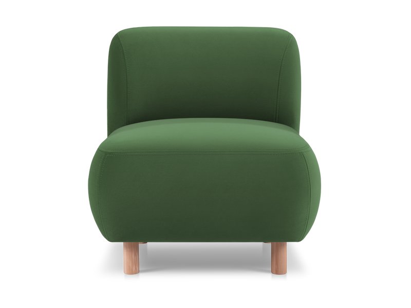 Кресло Пайпел Велюр Оливковый