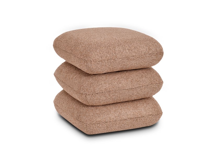 Пуф Джимс Шенилл Терракотовый