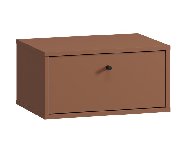 Тумба подвесная Сайрис 50x25 Терракотовый