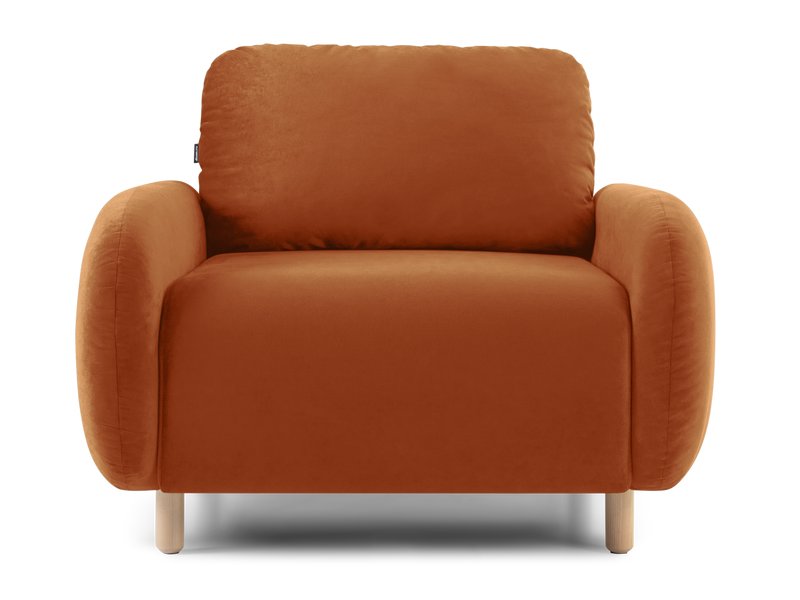 Кресло-кровать Массе-М Мини Велюр Терракотовый